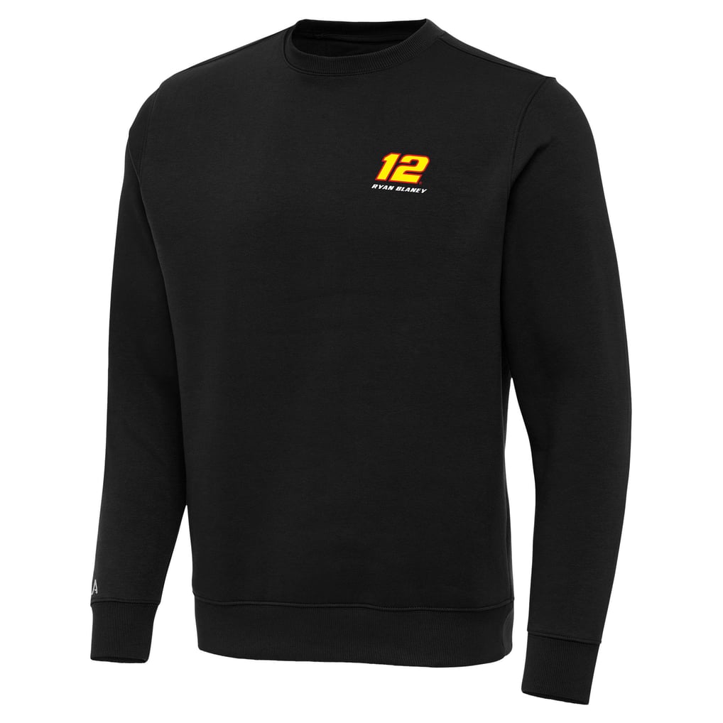  Ryan Blaney Antigua Victory Pullover Sweatshirt - Black